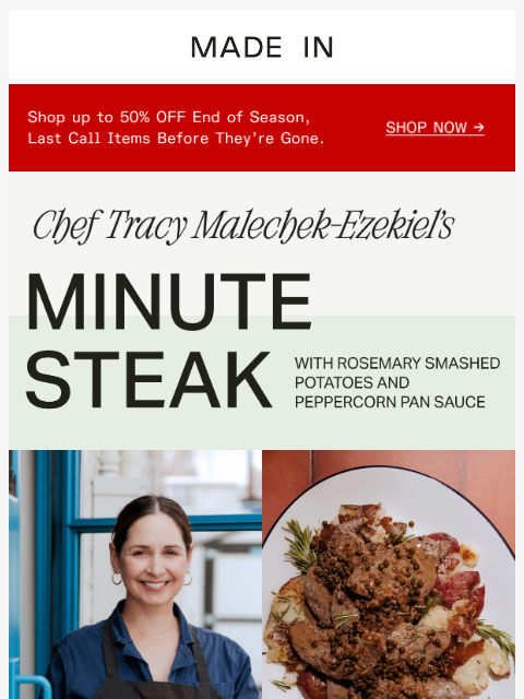 madeincookware newsletter: One Steak, Two Essential Skills