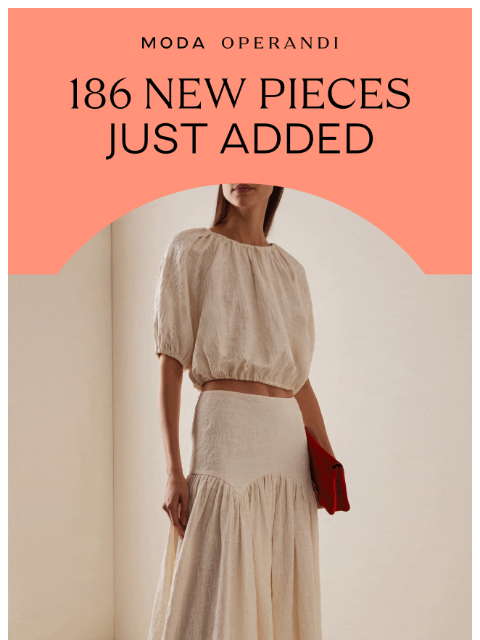 modaoperandi newsletter: Your weekly refresh is here