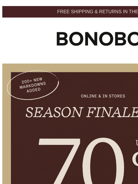 bonobos newsletter: Today’s Deals: Best Sellers from $35