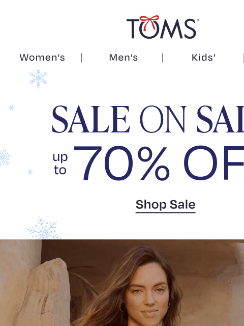 toms newsletter: Up to 70% Off Vacation Styles