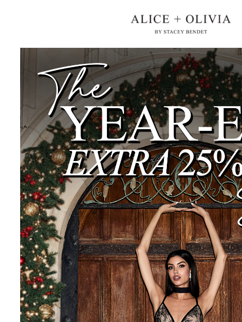 aliceandolivia newsletter: Extra 25% Off Our Bestsellers!!! 💥