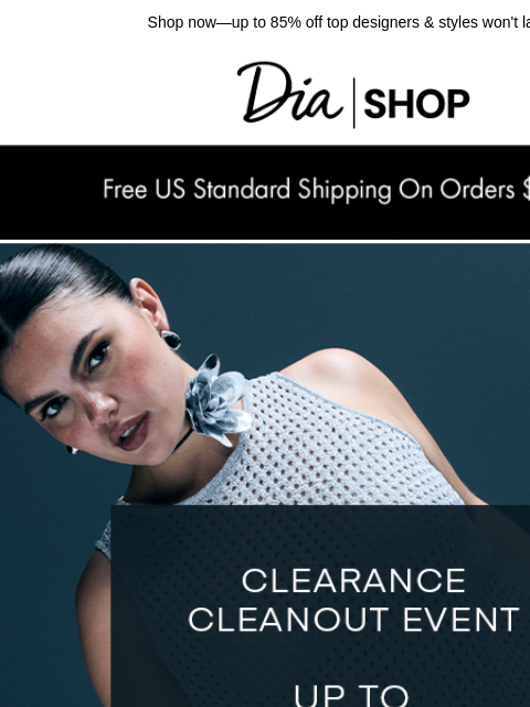 dia newsletter: So Many Designers, So on Sale ❣️​