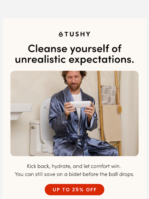 hellotushy newsletter: NYE stinks