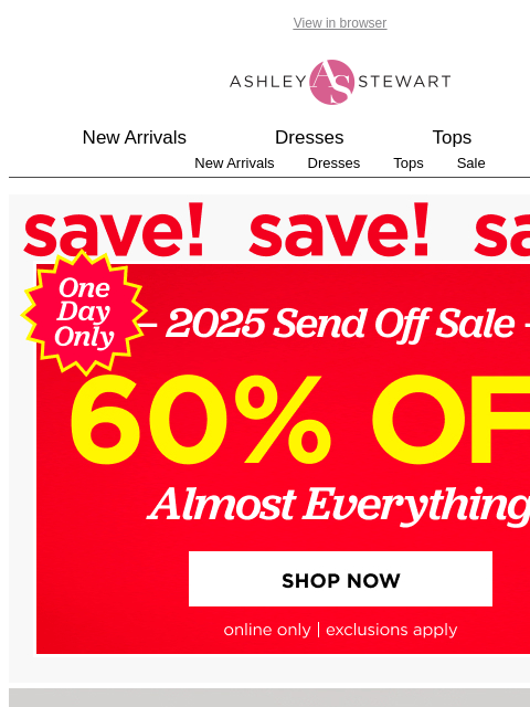 ashleystewart newsletter: Keep it moving right into the new year 🎉 🍾🏃