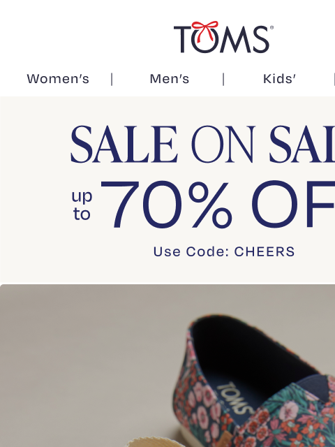 toms newsletter: Wrap Your Winter in Colorful Comfort & Style