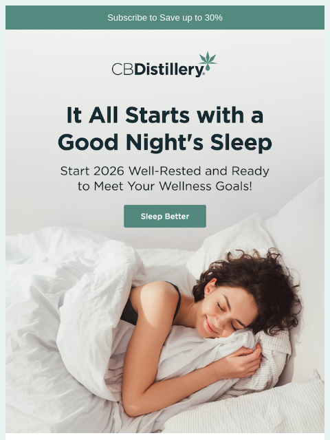 thecbdistillery newsletter: You: Unbothered. Happy. In your lane. Focused. Flo...