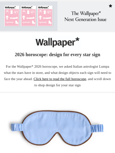 futureplc newsletter: 2026 horoscope: design for every star sign
