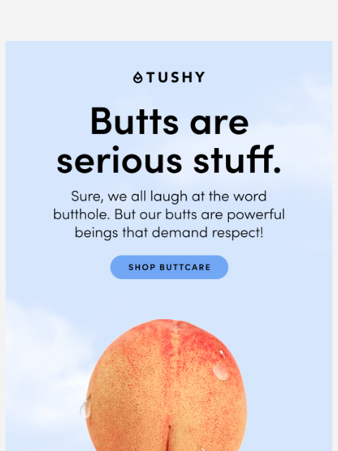 hellotushy newsletter: NEW YEAR, NEW REAR