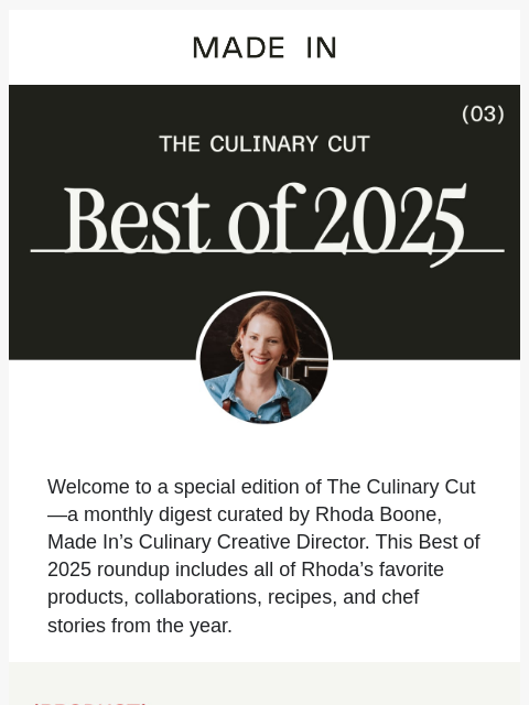 madeincookware newsletter: The Best of 2025 🔥