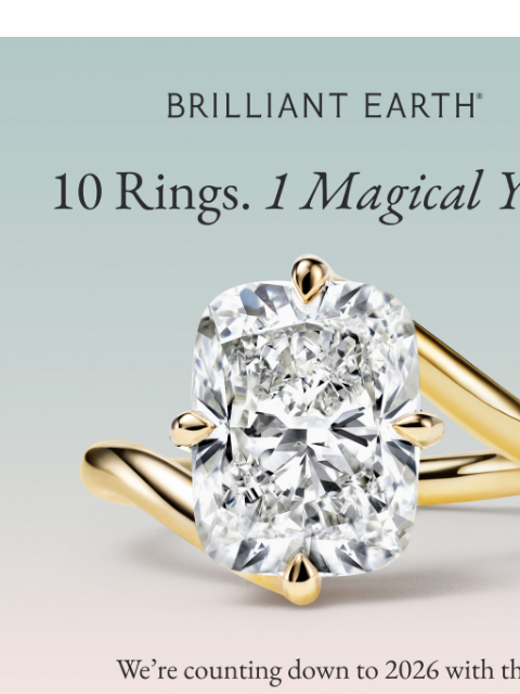 brilliantearth newsletter: 2025's most-loved rings are in