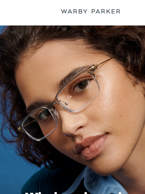 warbyparker newsletter: Welcome, Windrow