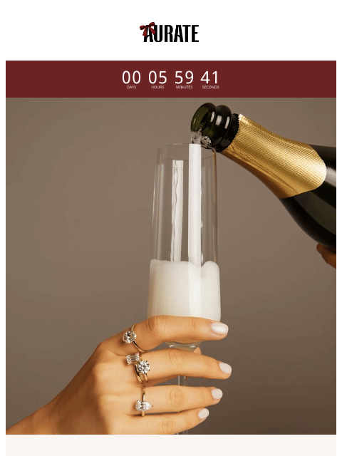 auratenewyork newsletter: 30% OFF ENDS IN 3, 2...