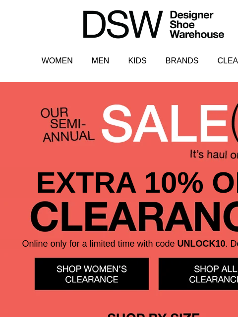 dsw newsletter: 2025's ending, but the savings aren't