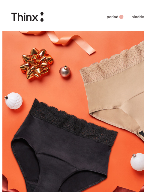 shethinx newsletter: 2026 goals: absorbent undies!